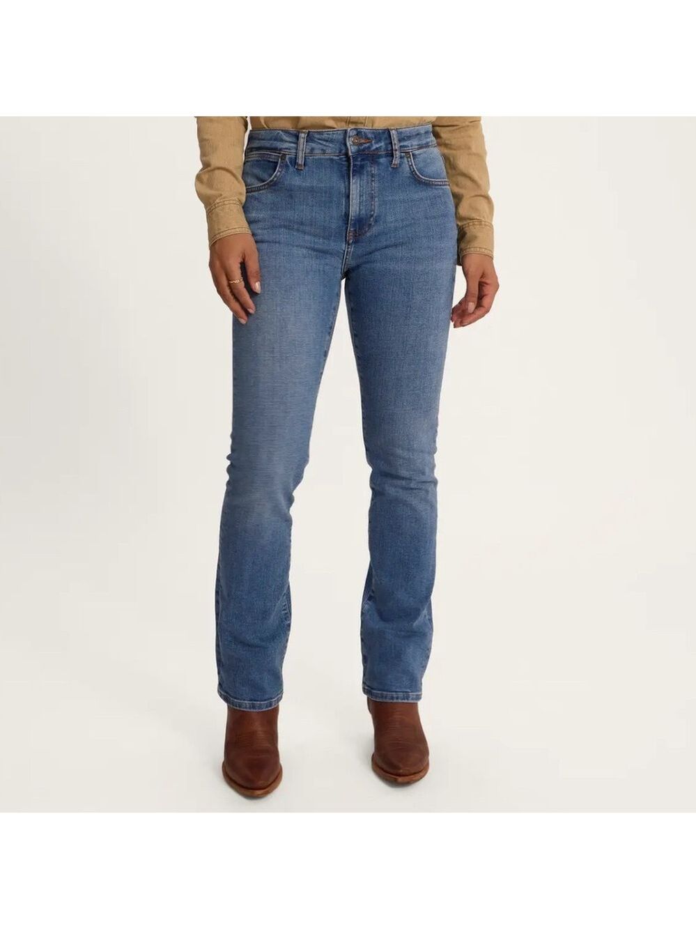 - Tecovas High Rise Straight Jeans Size 25